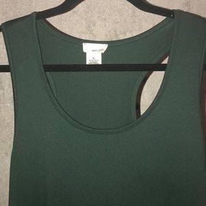 NWOT Wet seal racer back tank fitted dress.